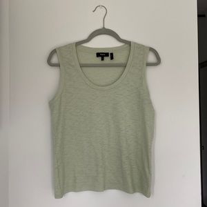 Theory light green tank top - size S - brand new